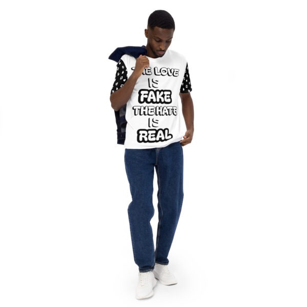 Men's Fake Love T-Shirt - Image 2