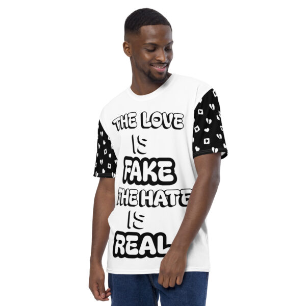 Men's Fake Love T-Shirt - Image 4