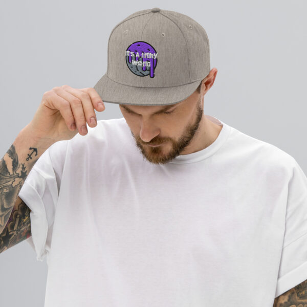 It's A Filthy World Snapback Hat - Image 9