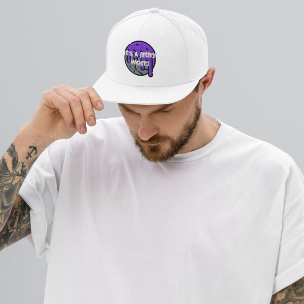 It's A Filthy World Snapback Hat - Image 11
